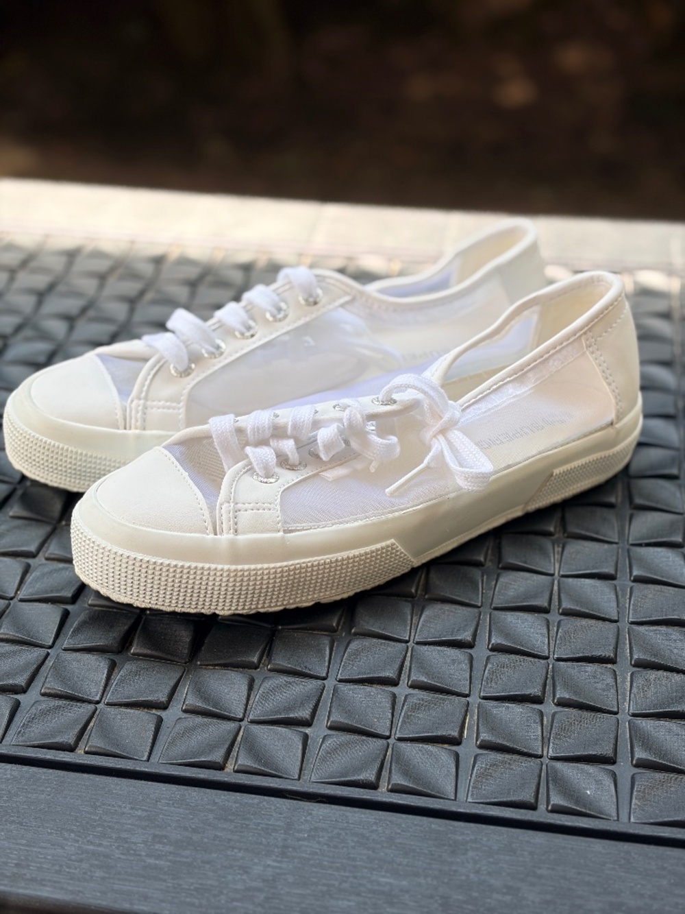 Women's Superga summer trainers - gently worn